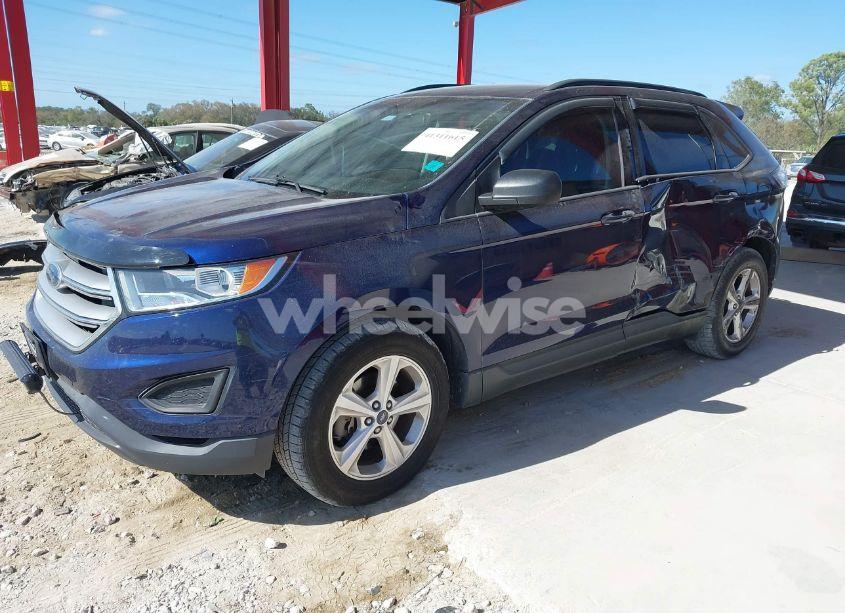 Photo 2 of 2016 Ford Edge SE (VIN 2FMPK3G9XGBB48756)