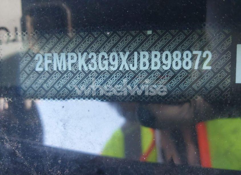 Photo 9 of 2018 Ford Edge SE (VIN 2FMPK3G9XJBB98872)