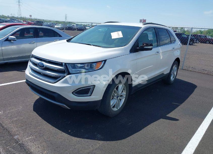 Photo 2 of 2017 Ford Edge SEL (VIN 2FMPK3J82HBB25487)