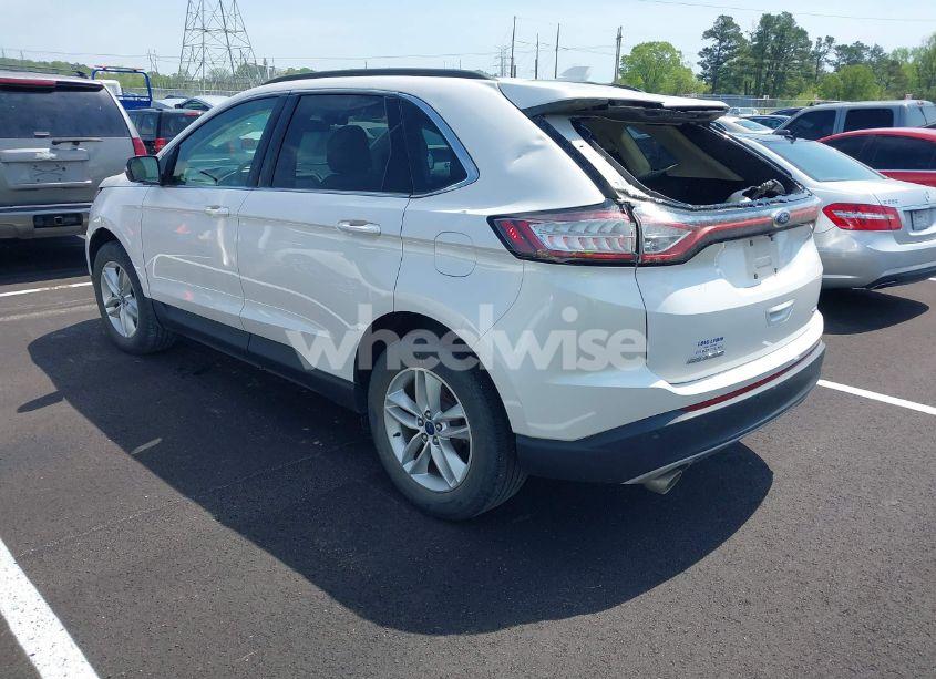 Photo 3 of 2017 Ford Edge SEL (VIN 2FMPK3J82HBB25487)