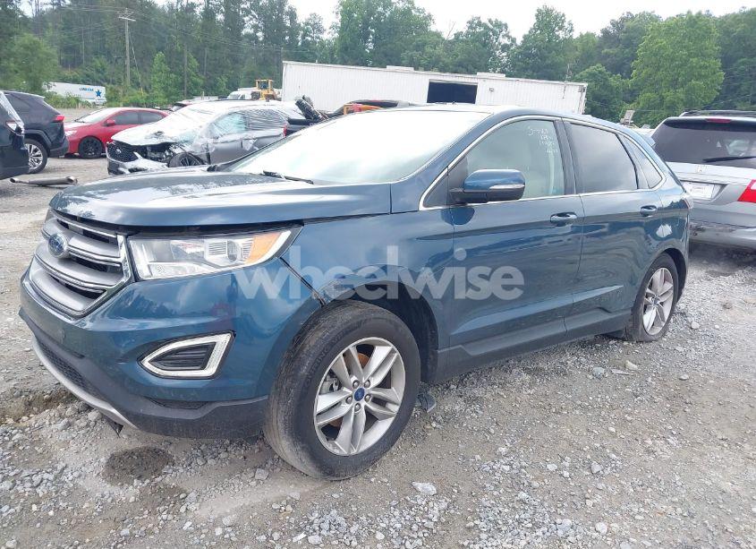Photo 2 of 2016 Ford Edge SEL (VIN 2FMPK3J83GBC00082)