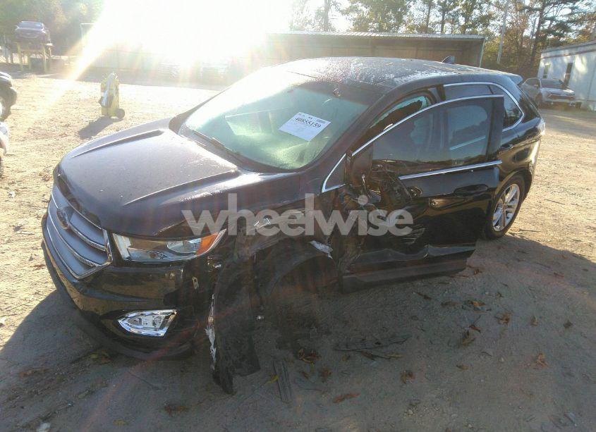 Photo 2 of 2016 Ford Edge SEL (VIN 2FMPK3J83GBC39805)