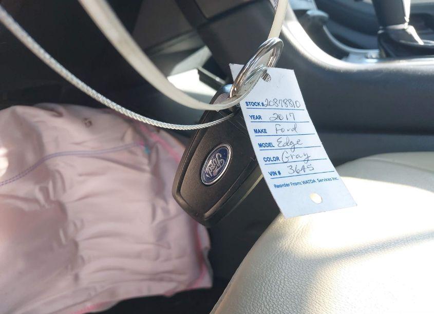 Photo 11 of 2017 Ford Edge SEL (VIN 2FMPK3J83HBC43645)