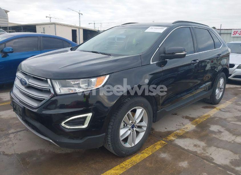 Photo 2 of 2017 Ford Edge SEL (VIN 2FMPK3J84HBB88395)