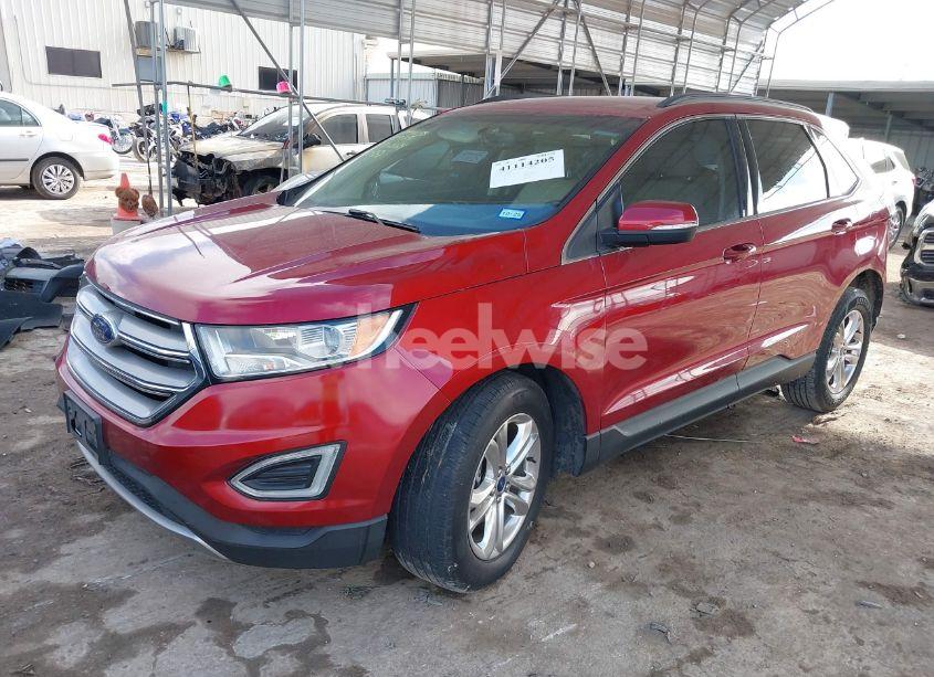 Photo 2 of 2017 Ford Edge SEL (VIN 2FMPK3J85HBC11909)