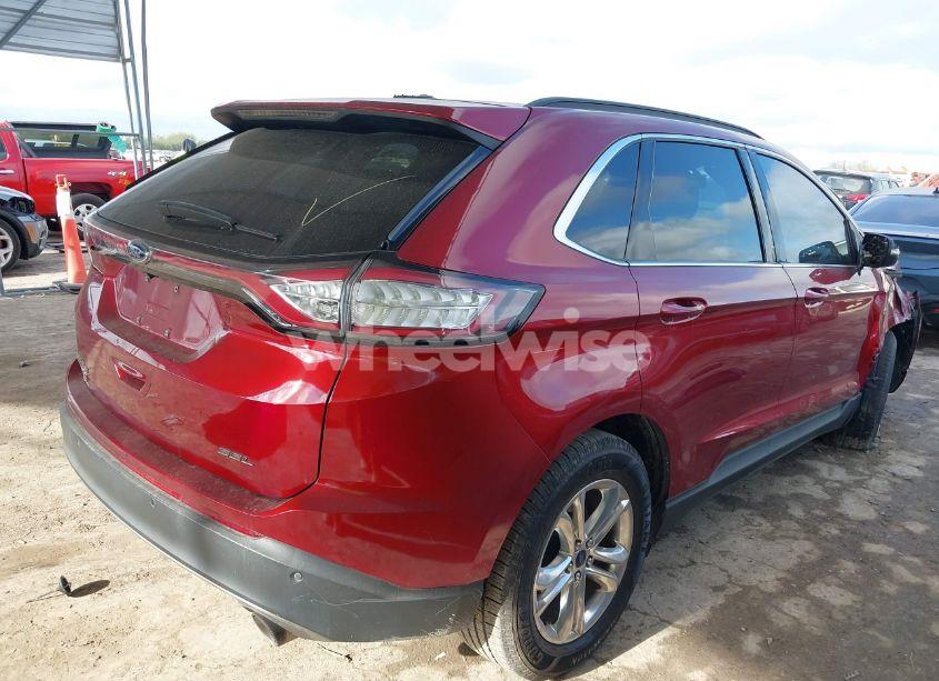 Photo 4 of 2017 Ford Edge SEL (VIN 2FMPK3J85HBC11909)
