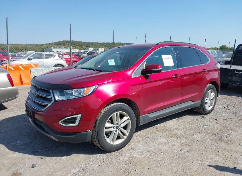 Photo 2 of 2018 Ford Edge SEL (VIN 2FMPK3J85JBC11947)