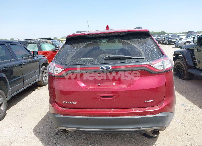 Photo 16 of 2016 Ford Edge SEL (VIN 2FMPK3J88GBB93663)