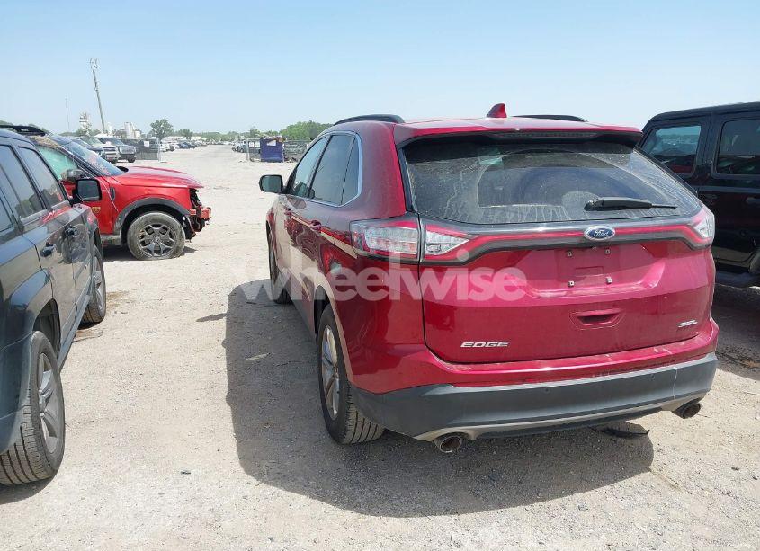 Photo 3 of 2016 Ford Edge SEL (VIN 2FMPK3J88GBB93663)
