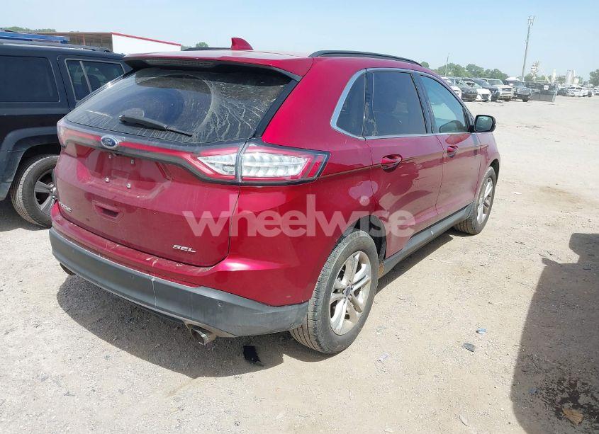 Photo 4 of 2016 Ford Edge SEL (VIN 2FMPK3J88GBB93663)
