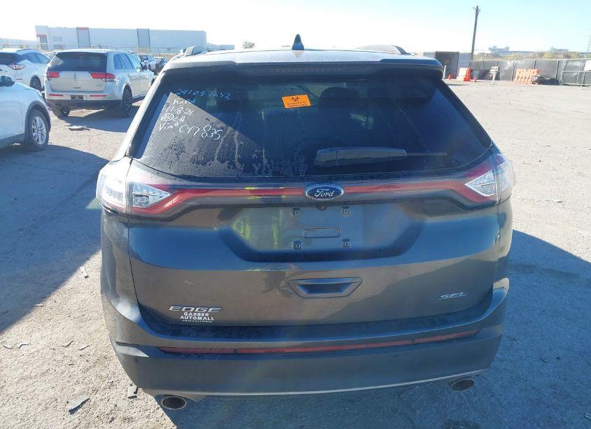 Photo 16 of 2017 Ford Edge SEL (VIN 2FMPK3J89HBC47635)