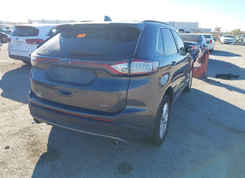 Photo 4 of 2017 Ford Edge SEL (VIN 2FMPK3J89HBC47635)