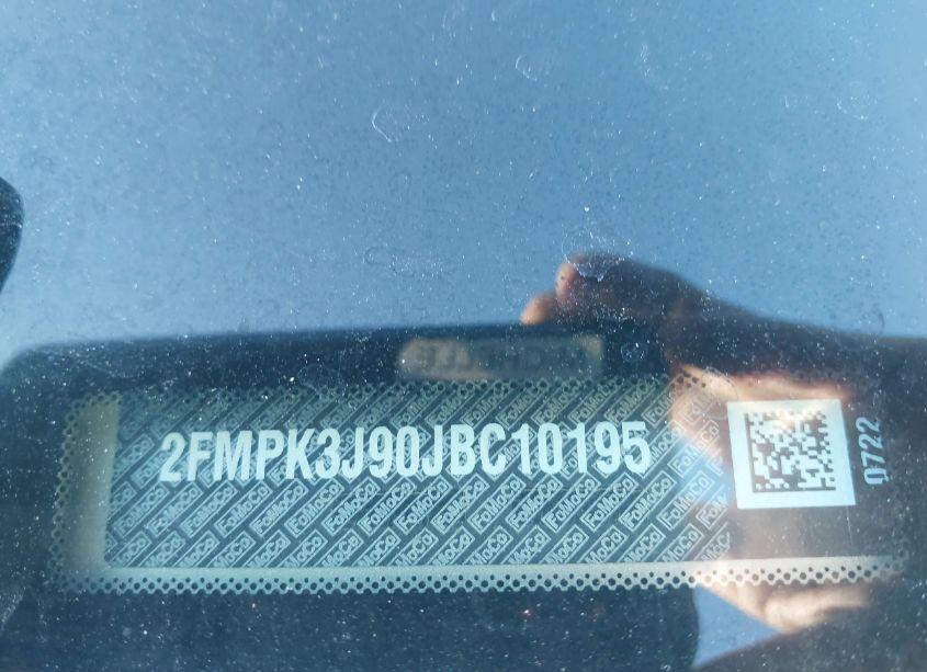 Photo 9 of 2018 Ford Edge SEL (VIN 2FMPK3J90JBC10195)