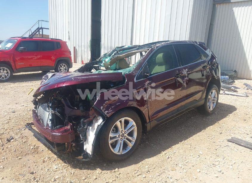 Photo 2 of 2017 Ford Edge SEL (VIN 2FMPK3J91HBC16596)