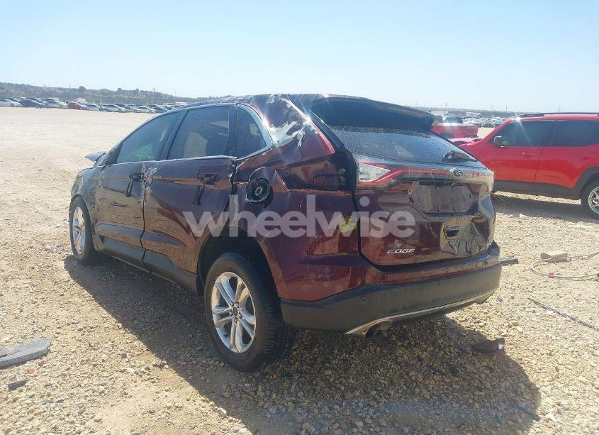Photo 3 of 2017 Ford Edge SEL (VIN 2FMPK3J91HBC16596)
