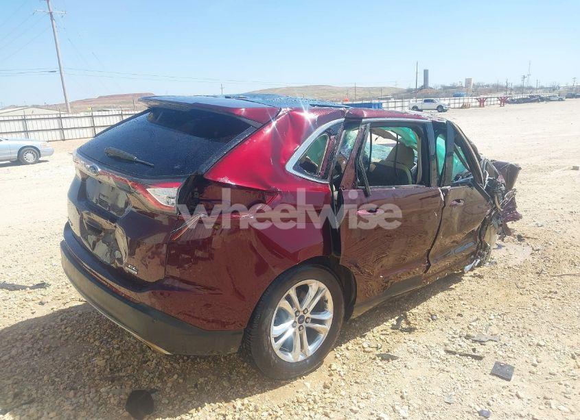 Photo 4 of 2017 Ford Edge SEL (VIN 2FMPK3J91HBC16596)