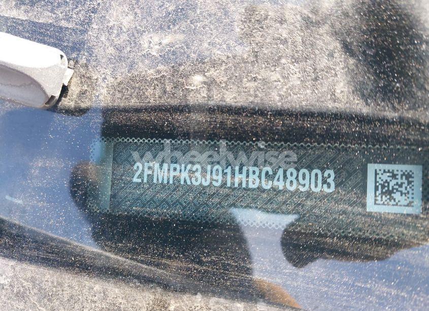 Photo 9 of 2017 Ford Edge SEL (VIN 2FMPK3J91HBC48903)