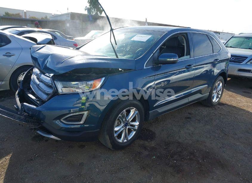 Photo 2 of 2016 Ford Edge SEL (VIN 2FMPK3J92GBB94624)