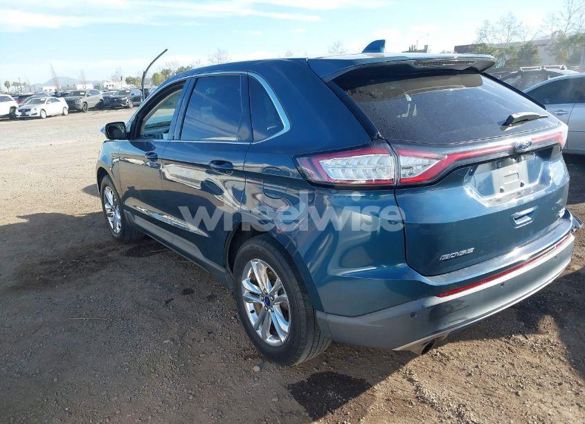 Photo 3 of 2016 Ford Edge SEL (VIN 2FMPK3J92GBB94624)