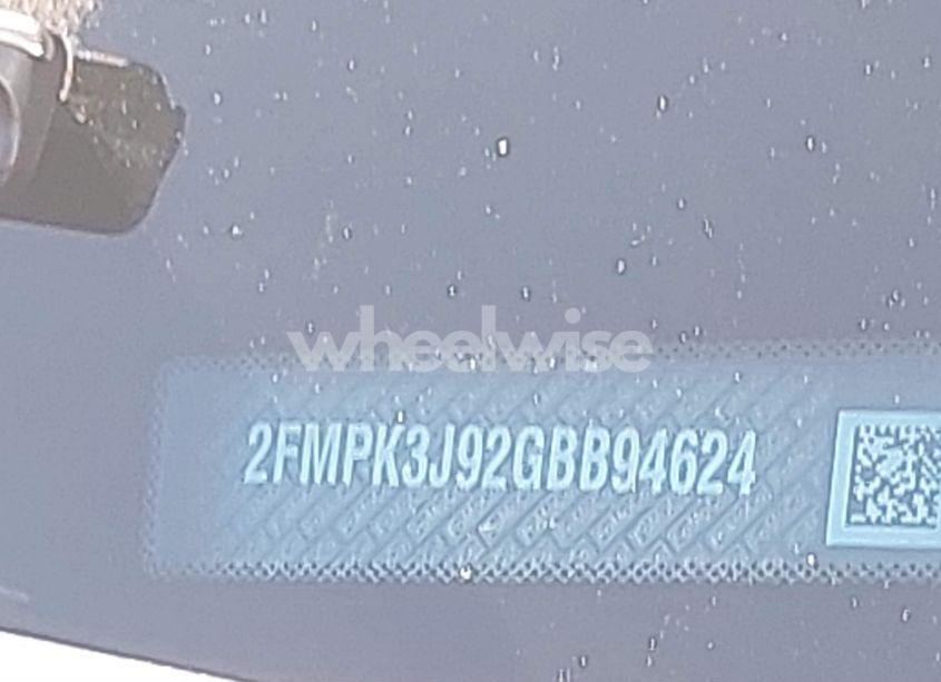 Photo 9 of 2016 Ford Edge SEL (VIN 2FMPK3J92GBB94624)