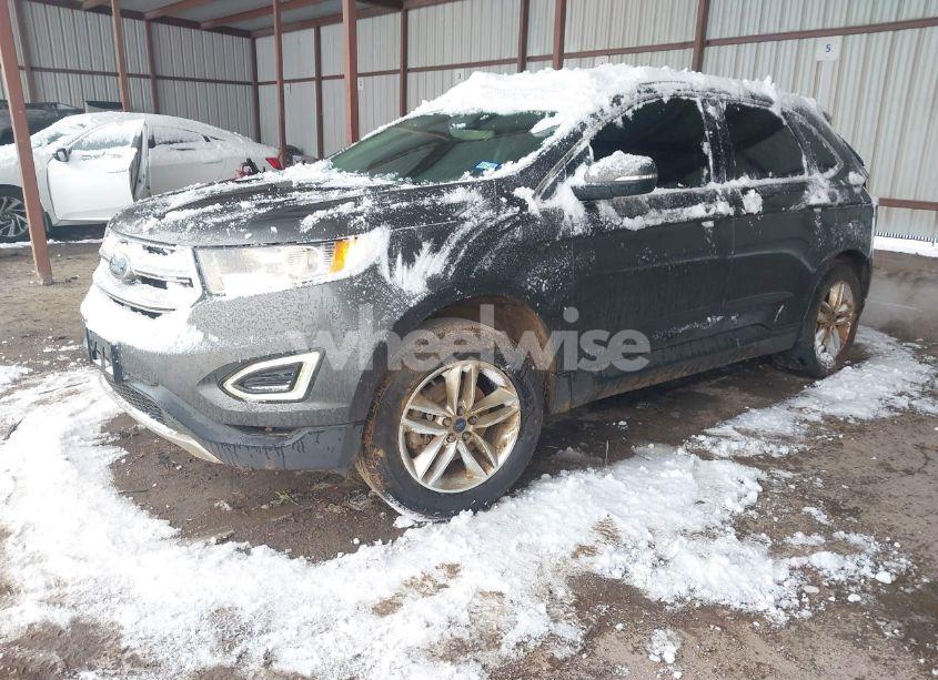 Photo 2 of 2017 Ford Edge SEL (VIN 2FMPK3J92HBB16202)