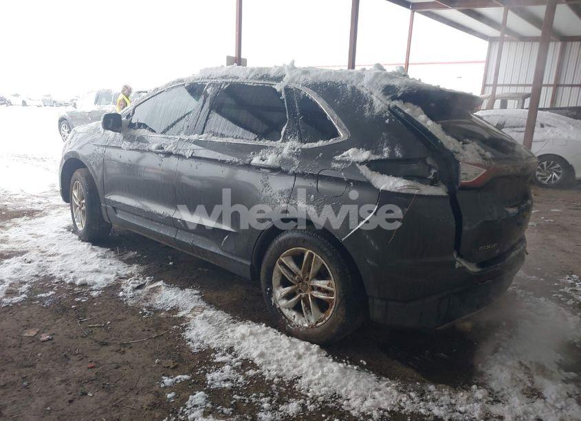Photo 3 of 2017 Ford Edge SEL (VIN 2FMPK3J92HBB16202)