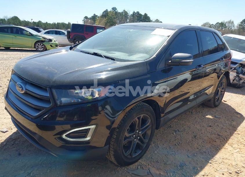 Photo 2 of 2018 Ford Edge SEL (VIN 2FMPK3J92JBC18234)