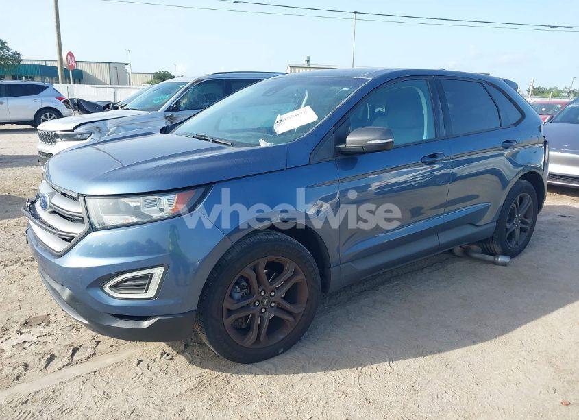 Photo 2 of 2018 Ford Edge SEL (VIN 2FMPK3J93JBC22230)