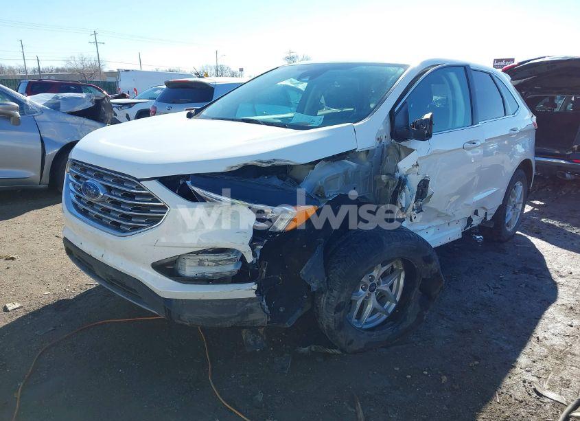 Photo 2 of 2021 Ford Edge SEL (VIN 2FMPK3J94MBA14619)