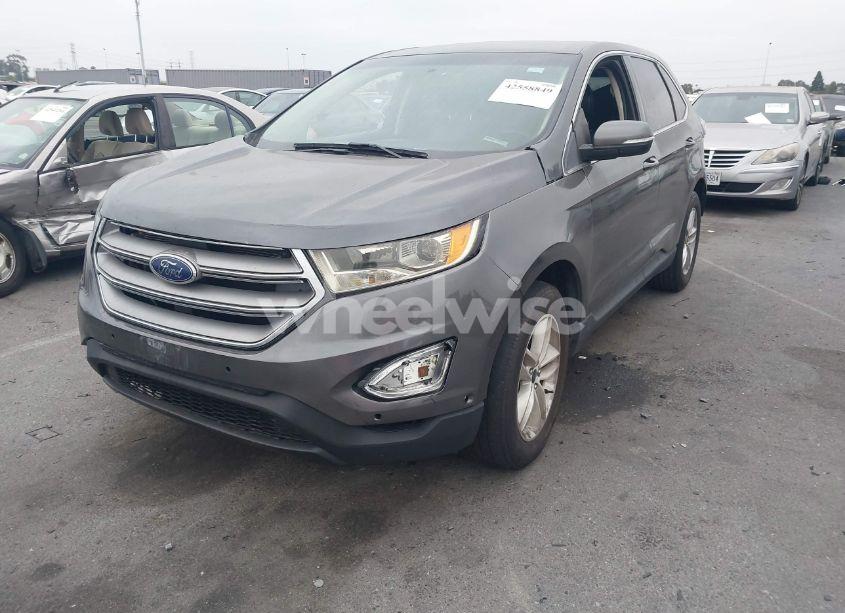 Photo 2 of 2017 Ford Edge SEL (VIN 2FMPK3J95HBB31406)