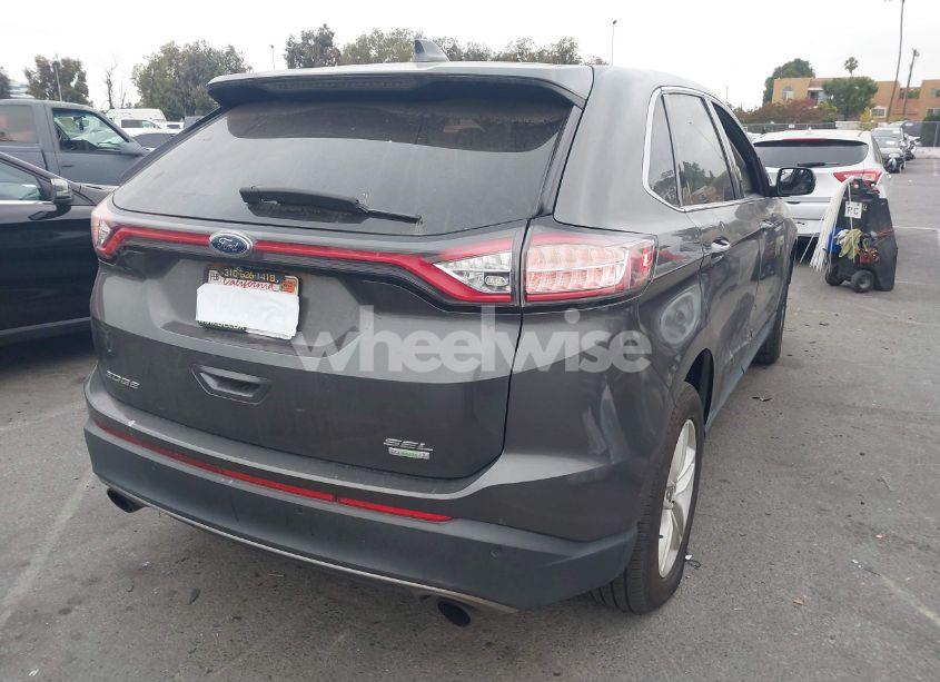Photo 4 of 2017 Ford Edge SEL (VIN 2FMPK3J95HBB31406)