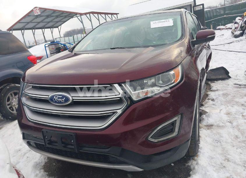 Photo 13 of 2017 Ford Edge SEL (VIN 2FMPK3J96HBC32230)