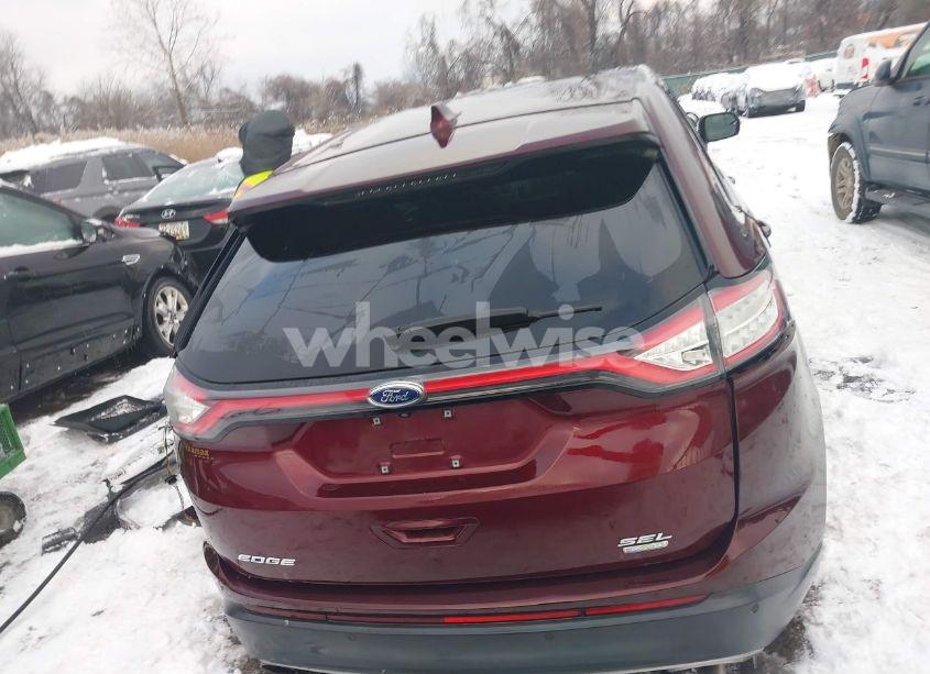 Photo 17 of 2017 Ford Edge SEL (VIN 2FMPK3J96HBC32230)