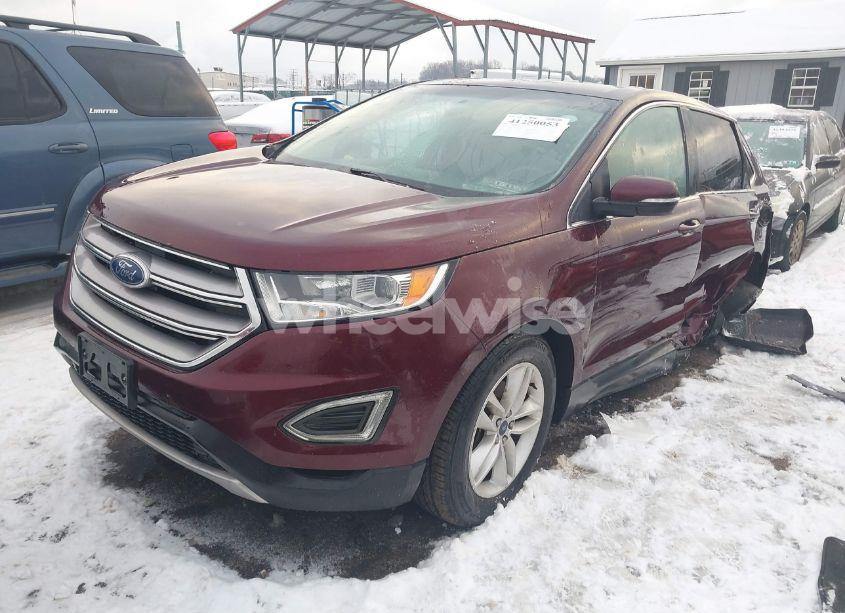Photo 2 of 2017 Ford Edge SEL (VIN 2FMPK3J96HBC32230)