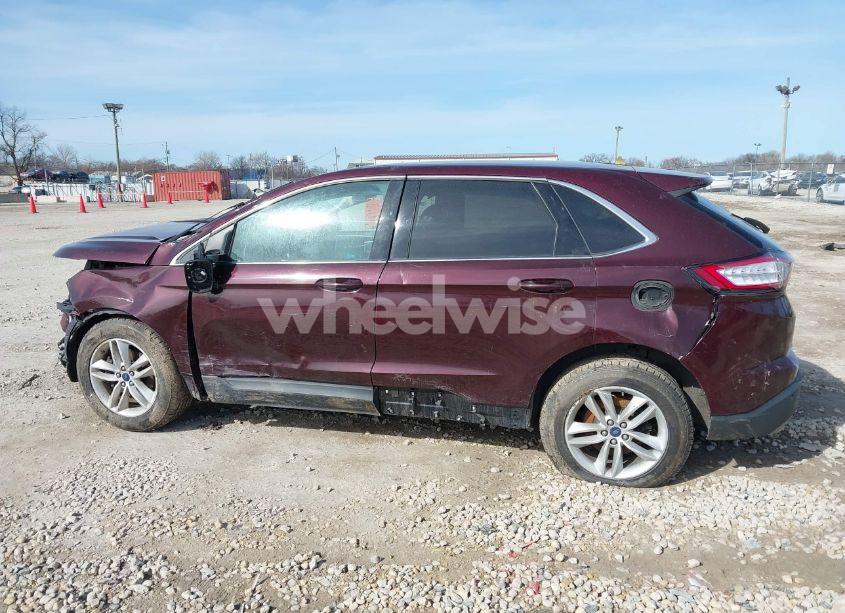 Photo 14 of 2017 Ford Edge SEL (VIN 2FMPK3J96HBC32373)
