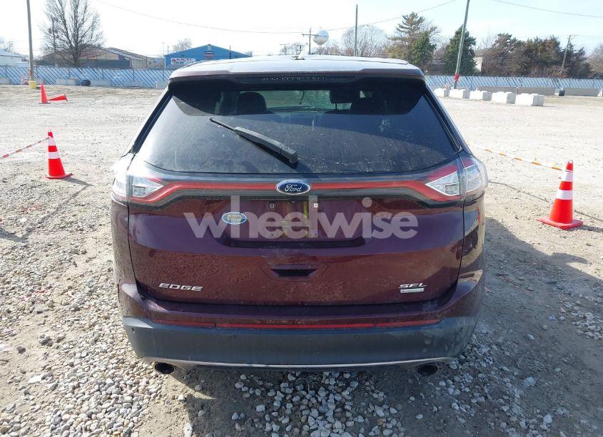 Photo 16 of 2017 Ford Edge SEL (VIN 2FMPK3J96HBC32373)