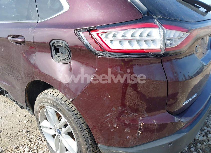 Photo 19 of 2017 Ford Edge SEL (VIN 2FMPK3J96HBC32373)