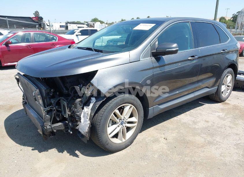 Photo 2 of 2018 Ford Edge SEL (VIN 2FMPK3J97JBB63781)