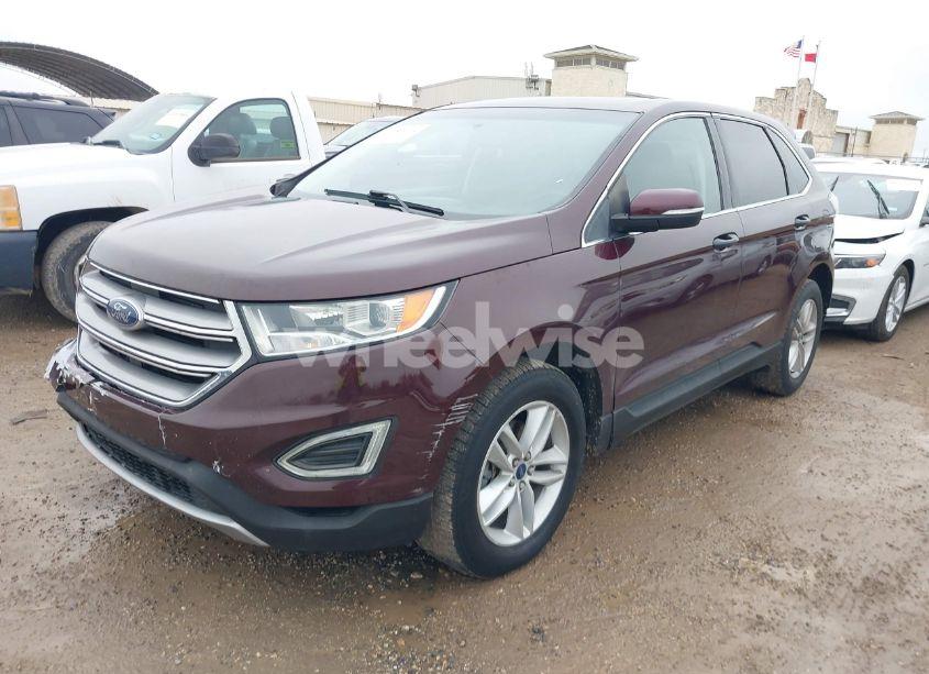 Photo 2 of 2018 Ford Edge SEL (VIN 2FMPK3J97JBC32694)