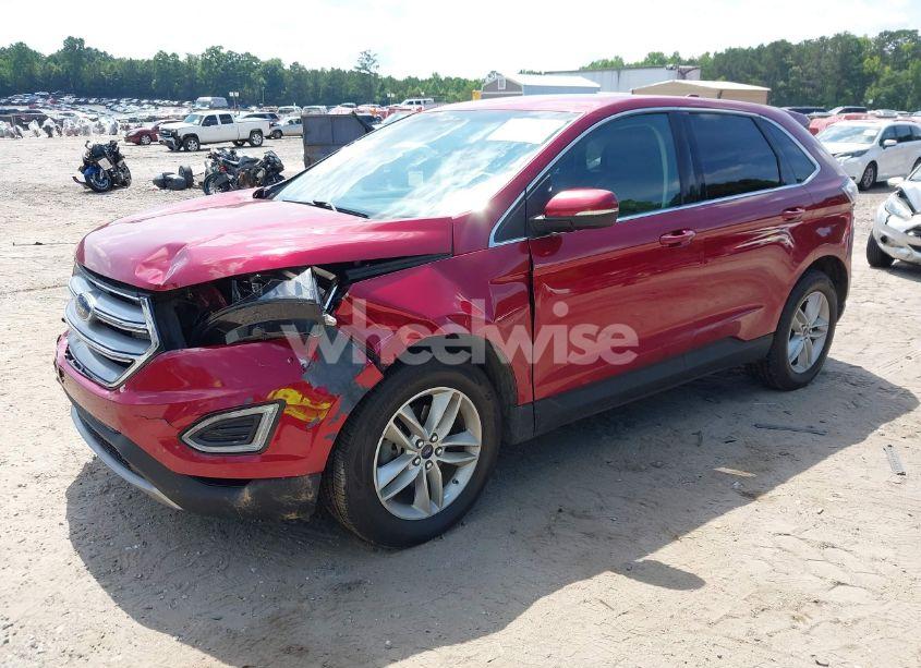 Photo 2 of 2016 Ford Edge SEL (VIN 2FMPK3J98GBC16349)