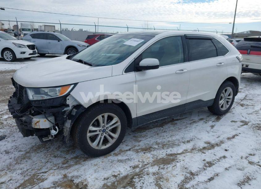 Photo 2 of 2017 Ford Edge SEL (VIN 2FMPK3J99HBC20573)