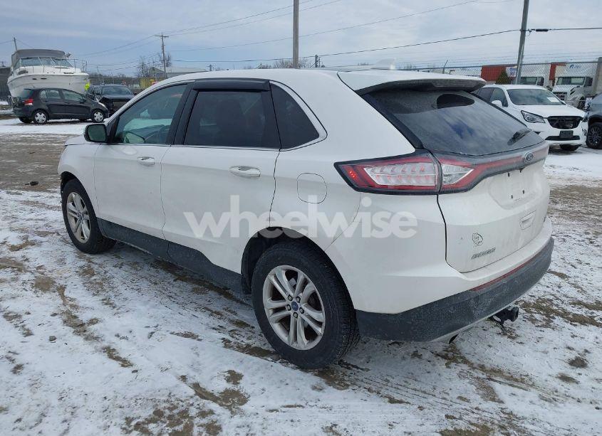 Photo 3 of 2017 Ford Edge SEL (VIN 2FMPK3J99HBC20573)