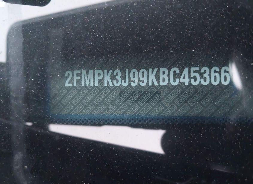 Photo 9 of 2019 Ford Edge SEL (VIN 2FMPK3J99KBC45366)