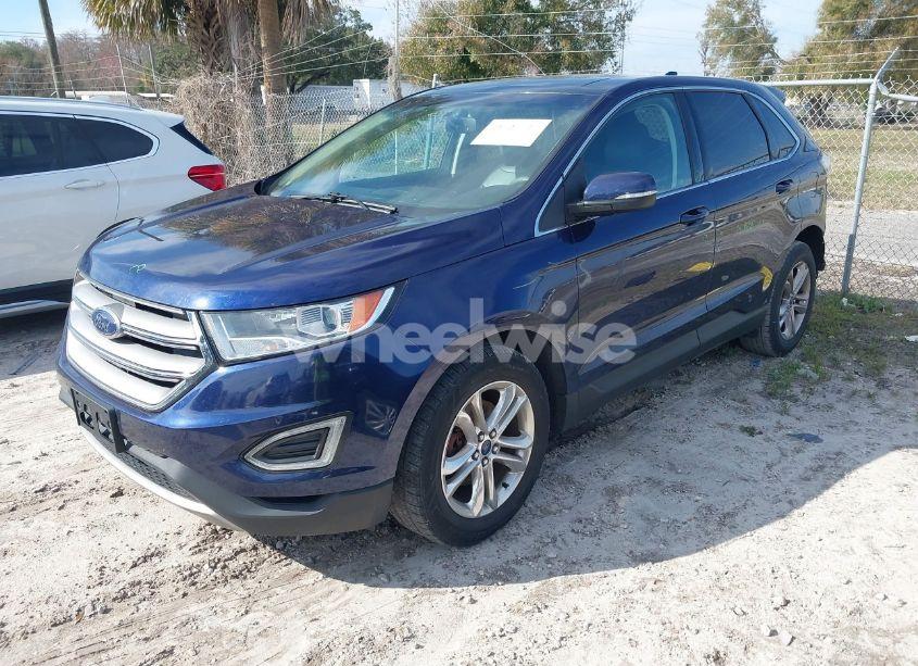 Photo 2 of 2016 Ford Edge SEL (VIN 2FMPK3J9XGBC35582)