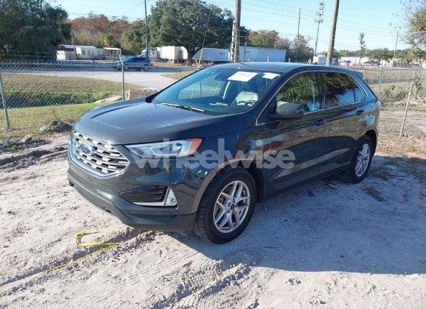 Photo 2 of 2021 Ford Edge SEL (VIN 2FMPK3J9XMBA01616)