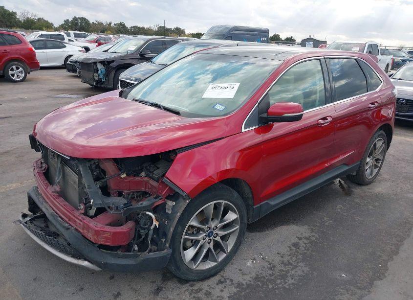 Photo 2 of 2016 Ford Edge TITANIUM (VIN 2FMPK3K80GBB10998)
