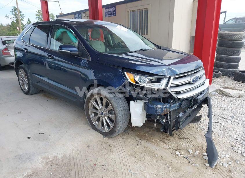 Photo 13 of 2017 Ford Edge TITANIUM (VIN 2FMPK3K82HBB54986)