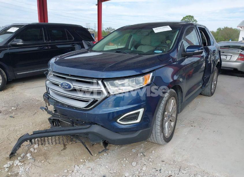 Photo 2 of 2017 Ford Edge TITANIUM (VIN 2FMPK3K82HBB54986)