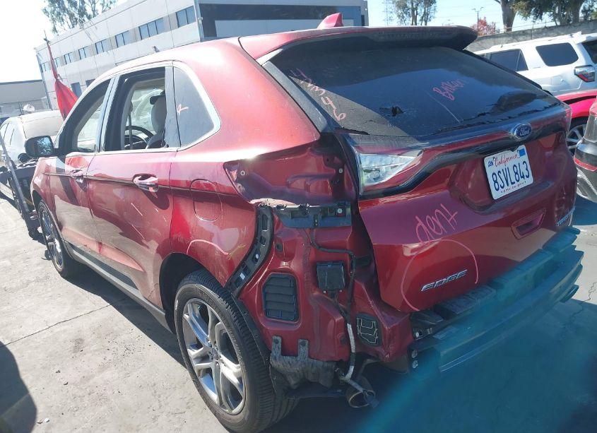 Photo 3 of 2016 Ford Edge TITANIUM (VIN 2FMPK3K83GBB82780)