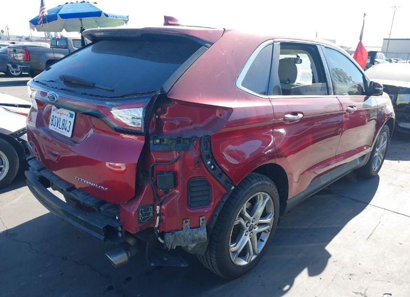 Photo 4 of 2016 Ford Edge TITANIUM (VIN 2FMPK3K83GBB82780)